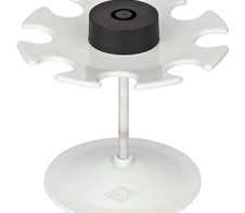 WEDO Stempelträger für 8 Stempel lichtgrau/silber