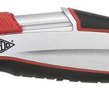 WEDO Safety Alu Cuttermesser 19 mm silber/schwarz