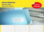 AVERY Zweckform Adressetiketten 67,0 x 38,0 mm, weiß