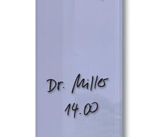 SIGEL Glas-Magnettafel artverum® 78,0 x 12,0 cm lavendel