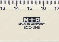 M + R Lineal 30 cm