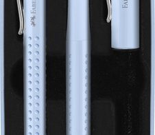 FABER-CASTELL Schreibset Grip 2010 sky blue