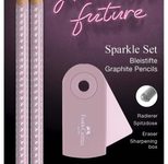 FABER-CASTELL Bleistift-Set Grip Sparkle