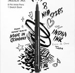 FABER-CASTELL Handlettering-Set Pitt Artist Pen Schwarz