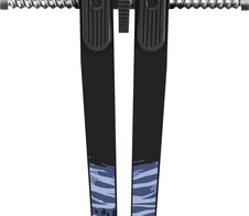 FABER-CASTELL Zirkel Shiny Twist blau