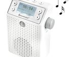 soundmaster DAB60WE DAB+ Empfänger weiß, silber