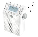 soundmaster DAB60WE DAB+ Empfänger weiß, silber