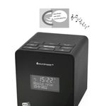 soundmaster UR109SW Radiowecker schwarz
