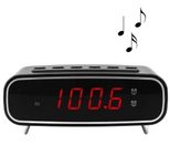 soundmaster UR111SW Radiowecker schwarz