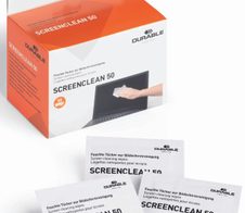 DURABLE Bildschirm-Reinigungstücher SCREENCLEAN 50