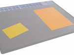 DURABLE Schreibtischunterlage mit Kalender 65,0 x 50,0 cm, grau