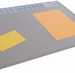 DURABLE Schreibtischunterlage mit Kalender 65,0 x 50,0 cm, grau
