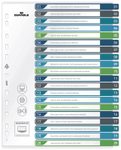 DURABLE Ordnerregister Überbreite 1-20 DIN A4