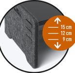 DURABLE Monitorständer EFFECT anthrazit