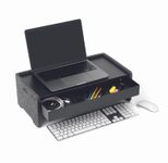 DURABLE Monitorständer EFFECT Schublade schwarz