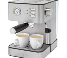 ProfiCook PC-ES 1209 Espressomaschine silber