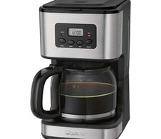 CLATRONIC KA 3642 Kaffeemaschine silber/schwarz