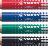STABILO MARKdry Whiteboard- und Flipchart-Marker 1.0 - 10.0 mm Mehrfarbig