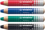 STABILO MARKdry Whiteboard- und Flipchart-Marker 1.0 - 10.0 mm Mehrfarbig