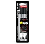 STABILO Filzstifte ARTY BLACK