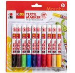 Marabu Textilmarker KiDS 3.0 mm farbsortiert