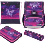 herlitz Schulranzen-Set Loop Plus Magic Unicorn 31,0 x 22,0 x 37,0 cm lila 16,0 l