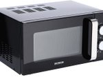 SEVERIN MW 7761 Mikrowelle 800 W schwarz, edelstahl