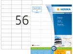 HERMA Etiketten PREMIUM 52,5 x 21,2 mm, weiß