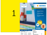 HERMA Etiketten SPECIAL 210,0 x 297,0 mm, gelb
