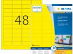HERMA Etiketten SPECIAL 45,7 x 21,2 mm, gelb
