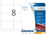 HERMA wetterfeste Folienetiketten 99,1 x 67,7 mm, weiß