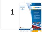 HERMA wetterfeste Folienetiketten SPECIAL 210,0 x 297,0 mm, weiß
