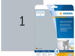 HERMA Typenschild-Etiketten SPECIAL 210,0 x 297,0 mm, silber