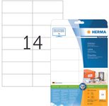 HERMA Etiketten PREMIUM 105,0 x 42,3 mm, weiß