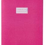 HERMA Heftumschlag glatt pink  21,0 x 29,7 cm