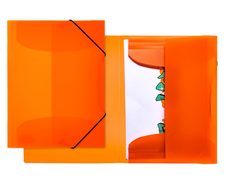 HERMA Sammelmappe Neon DIN A4 neon-orange