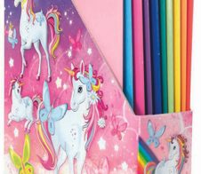 HERMA Stehsammler Karton Einhorn , DIN A4