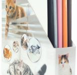HERMA Stehsammler Karton Katzen , DIN A4