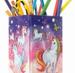 HERMA Stiftehalter 8,0 x 8,0 x 13,5 cm Einhorn