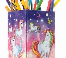 HERMA Stiftehalter 8,0 x 8,0 x 13,5 cm Einhorn