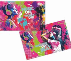 HERMA Schreibtischunterlagen 55,0 x 35,0 cm Music Girl