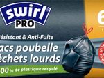 swirl® PROFI Schwerlastsäcke 60,0 l, schwarz