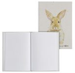 PAGNA Hase Notizbuch DIN A5 punktraster beige