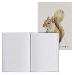 PAGNA Eichhörnchen Notizbuch DIN A5 punktraster beige