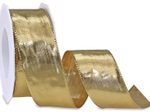 PRÄSENT Geschenkband Devon, 40 mm x 20 m gold