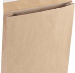 flexiPAK classic Doppelfixverschluss Faltentaschen braun
