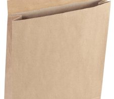 flexiPAK classic Doppelfixverschluss Faltentaschen DIN B4 braun