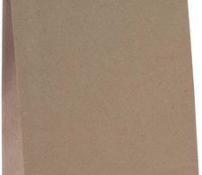 flexiPAK classic eco Doppelfixverschluss Faltentaschen natur