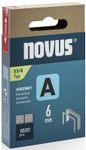 novus Tackerklammern 53/6 Feindraht hart 6 mm