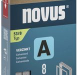 novus Tackerklammern 53/8 Feindraht superhart 8 mm